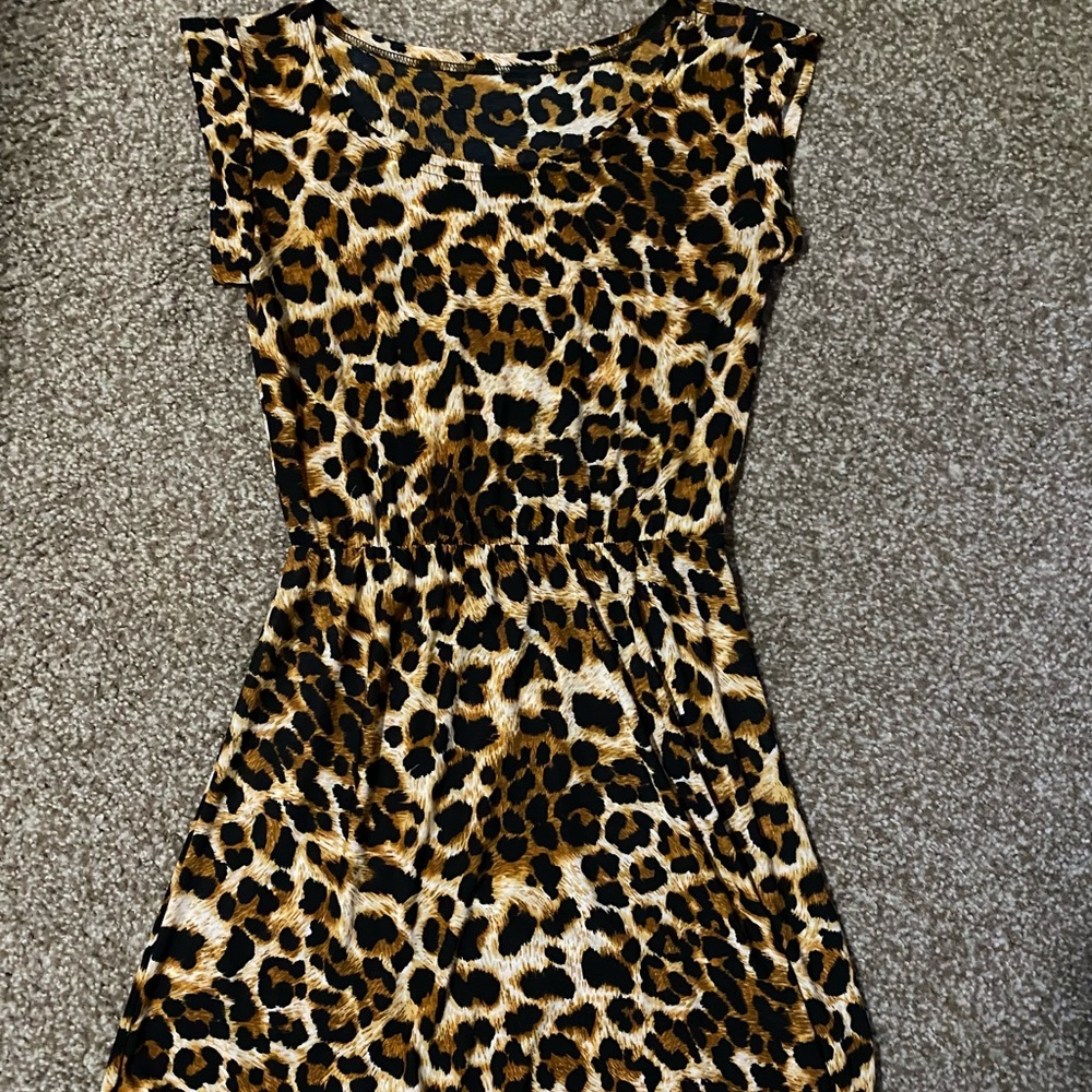 Animal Print Dress